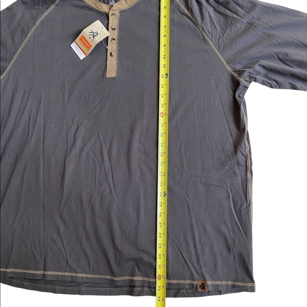 New Legendary Whitetails Men's Recluse Henley Hunters Shirt Size 3XL - Picture 15 of 16